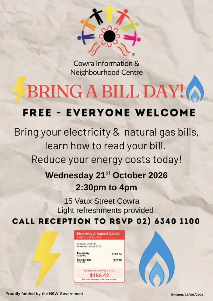 Bring a Bill Day